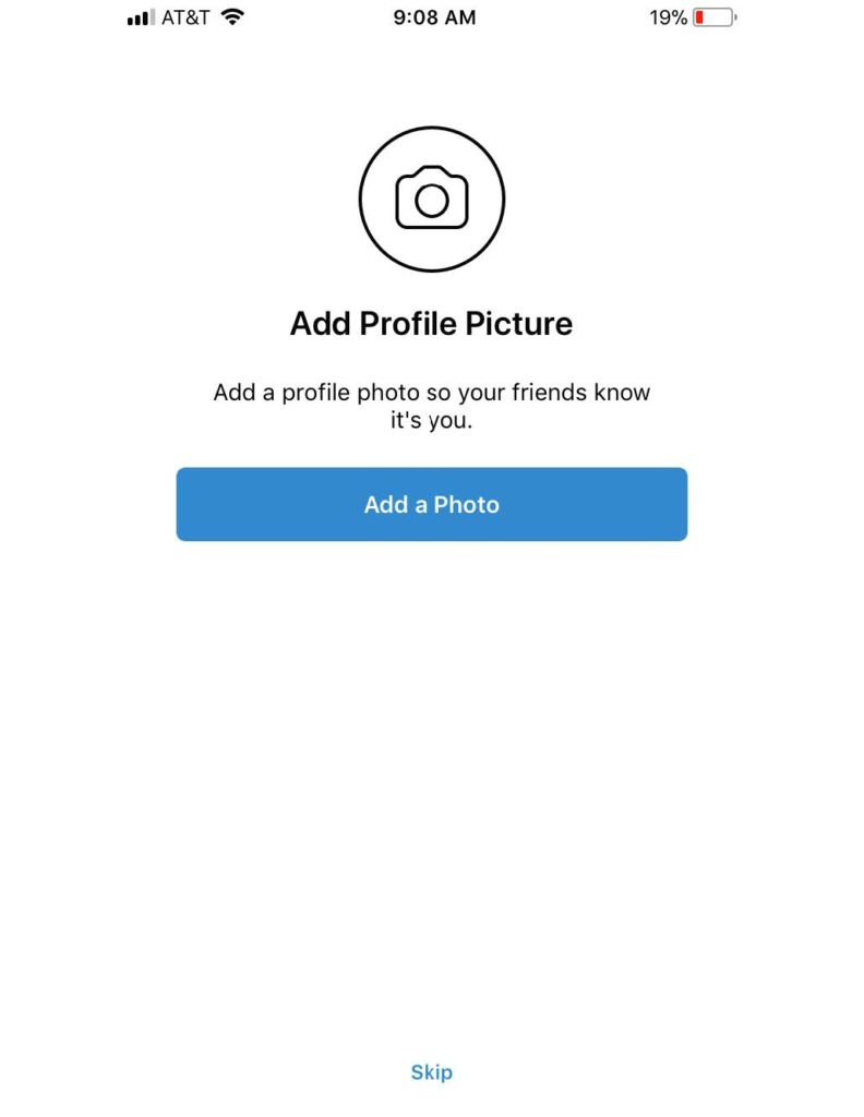 instagram business account